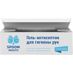 Гель-антисептик/саше на спиртовой основе 3г "Spoom Health"