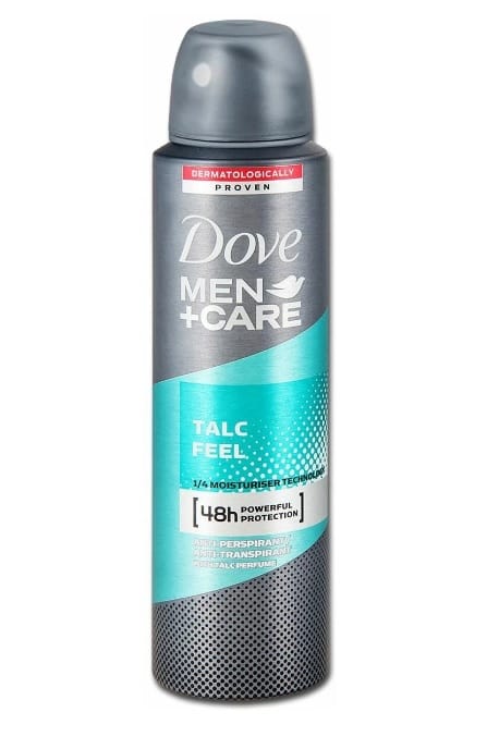 Дезодорант спрей 150 мл "Dove" МУЖСКОЙ, Talc feel/Ощущение талька