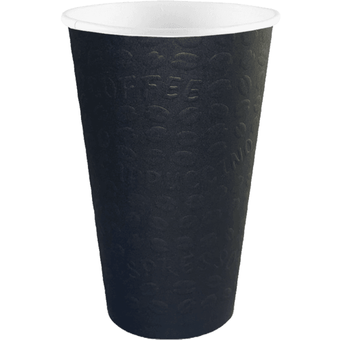 Стакан бумажный 400 мл CoffeeTouch D-90 мм SAM, Черный