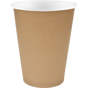 Стакан бумажный 250 мл БЕЗ РИС. КРАФТ D-80 мм В