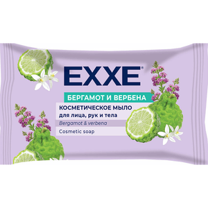 Косметическое мыло 75 гр "EXXE" Бергамот и вербена