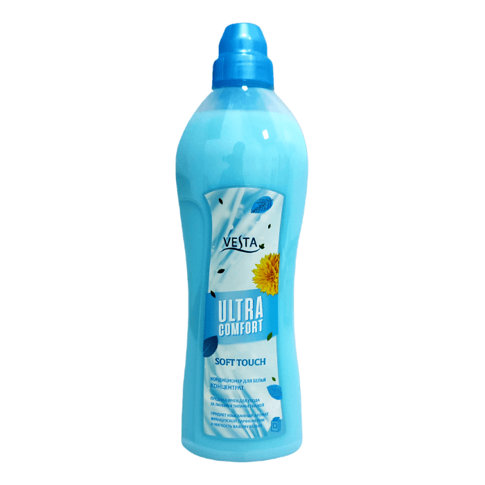 Кондиционер для белья 1 л "Vesta" Ultra comfort, Soft Touch/Голубой Кондиционер для белья 1 л "Vesta" Ultra comfort, Soft Touch/Голубой